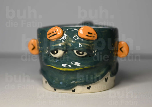 Monstertasse - handgefertigtes Unikat mit Charakter - 200 ml