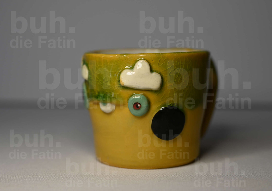 Monstertasse - handgefertigtes Unikat mit Charakter - 200 ml