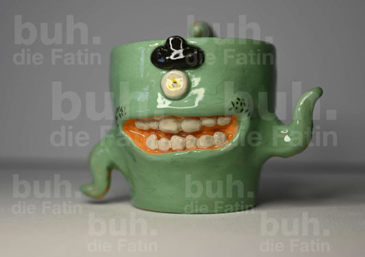 Monstertasse - handgefertigtes Unikat mit Charakter - 250 ml