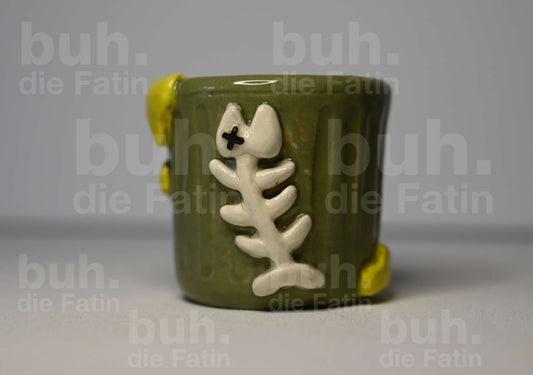 Monstertasse - handgefertigtes Unikat mit Charakter - 140 ml