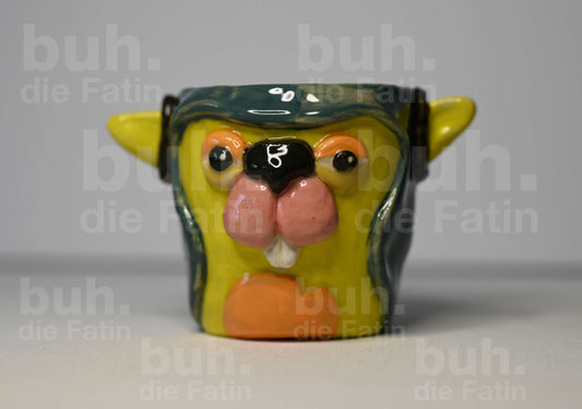Monstertasse - handgefertigtes Unikat mit Charakter - 200 ml