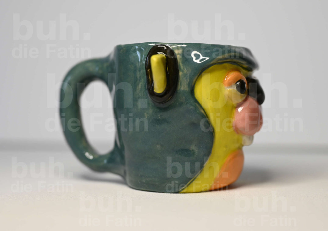 Monstertasse - handgefertigtes Unikat mit Charakter - 200 ml