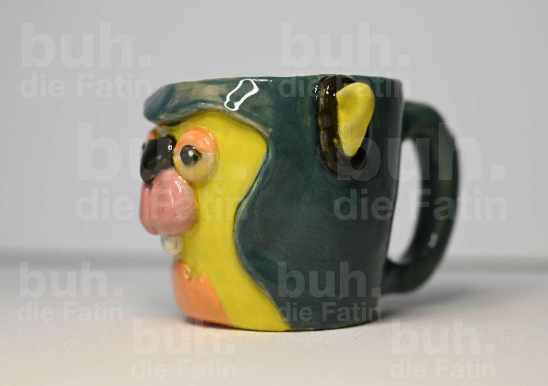 Monstertasse - handgefertigtes Unikat mit Charakter - 200 ml