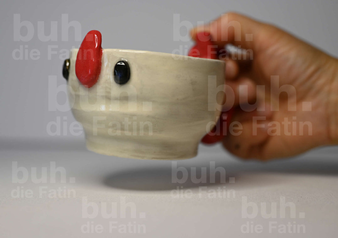 Monstertasse - handgefertigtes Unikat mit Charakter - 125 ml