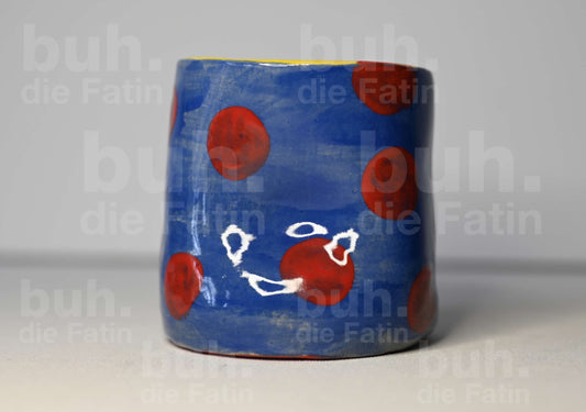 Seetasse - Becher mit Punkten - 300ml