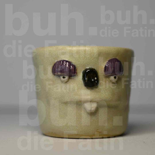 Charakter Monstertasse für Liebhaber - handgefertigtes Unikat mit Charakter - 130ml