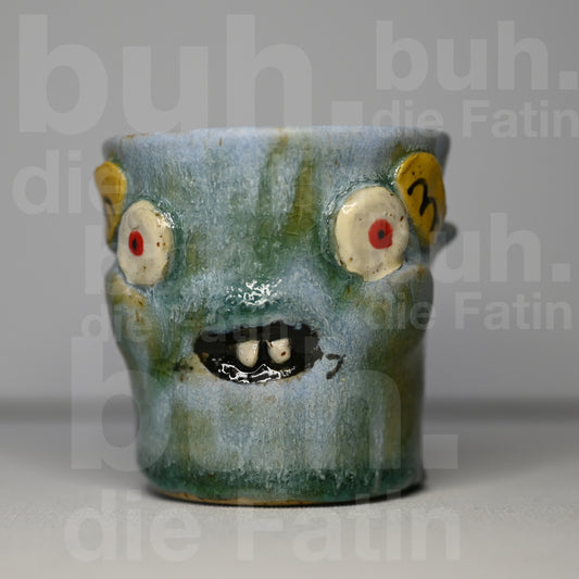 Charakter Monstertasse für Liebhaber - handgefertigtes Unikat mit Charakter