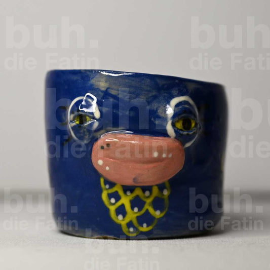 Monstertasse - handgefertigtes Unikat mit Charakter - 80ml